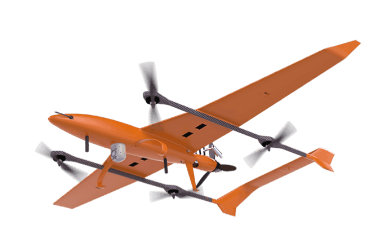 UAV cất cánh thẳng đứng bay lâu nhất
